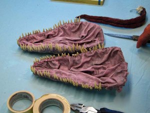 Paper Mache Drogon-jaws